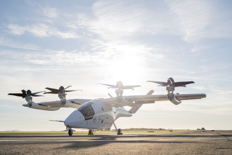 The new VX4 prototype, which has completed Phase 1 of piloted flight tests. (Photo: Business Wire)